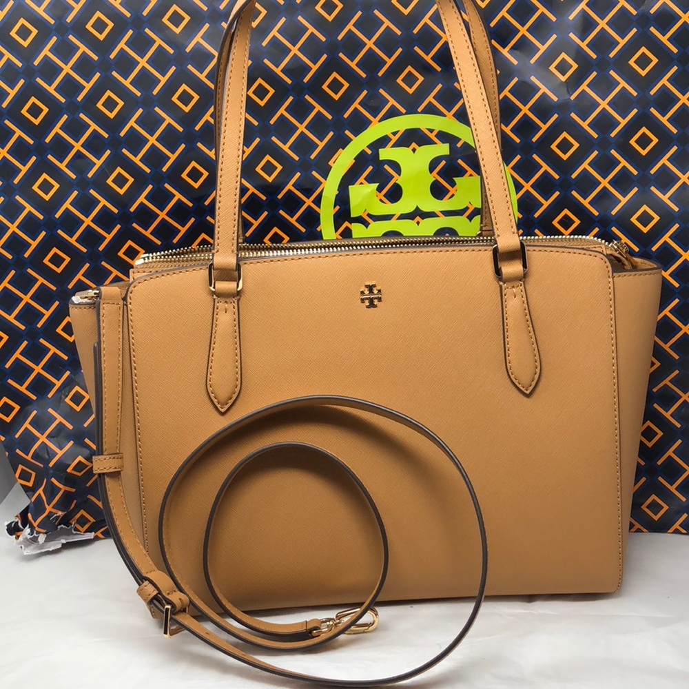 NWT Tory Burch Emerson small zip tote - Picture 6 of 7